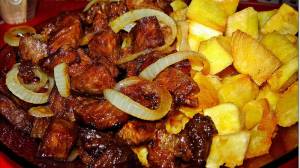 PORÇÃO LOMBO COM MANDIOCA G