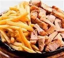 PORÇÃO LOMBO COM FRITAS M