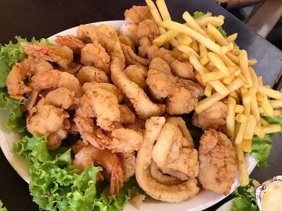PORÇÃO PEIXE COM FRITAS P